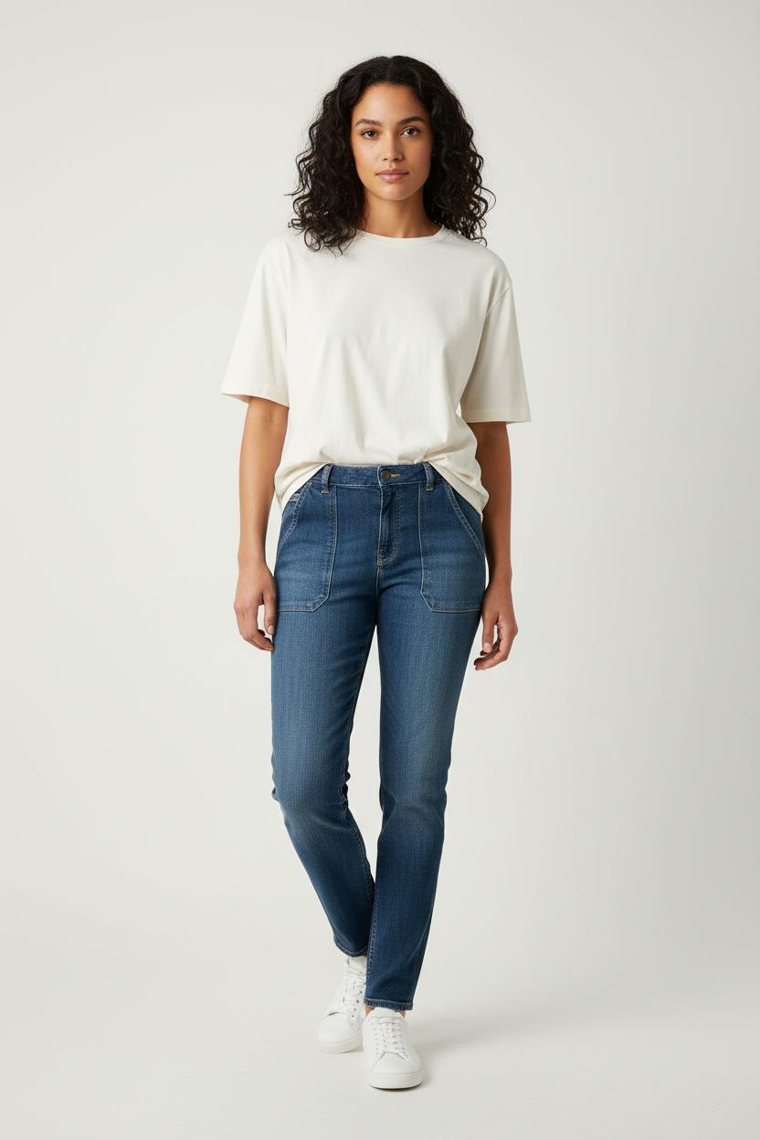 Jean Bleu - Taille M/38 de la marque ba&sh | PARAD88942 - Vendu par Paradigme - Image 1