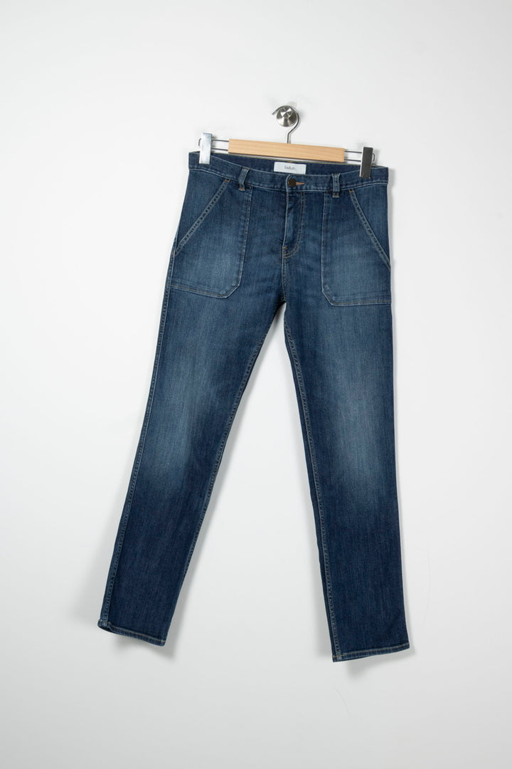 Jean Bleu - Taille M/38 de la marque ba&sh | PARAD88942 - Vendu par Paradigme - Image 2
