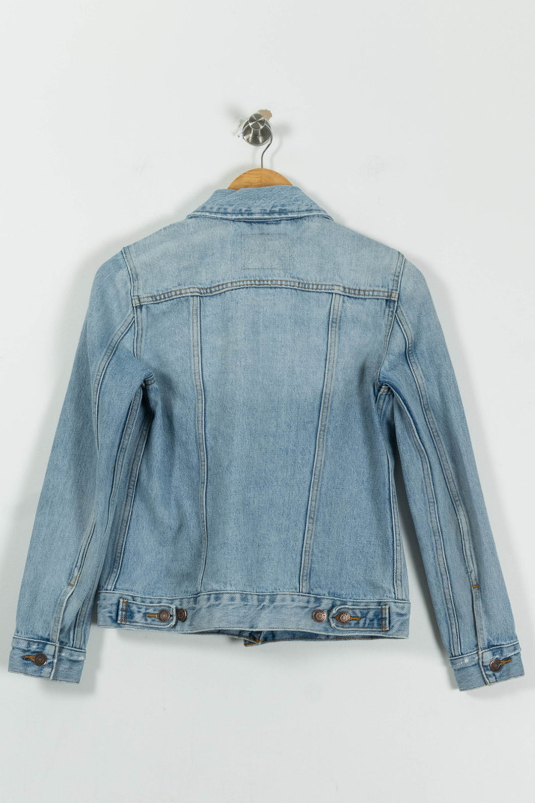 Veste en jean bleue - Taille XS/34 de la marque Levi's | PARAD88952 - Vendu par Paradigme - Image 4