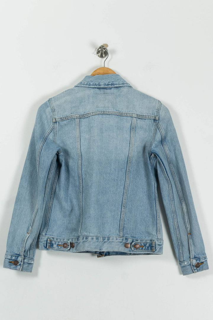 Veste en jean bleue - Taille XS/34 de la marque Levi's | PARAD88952 - Vendu par Paradigme - Image 4
