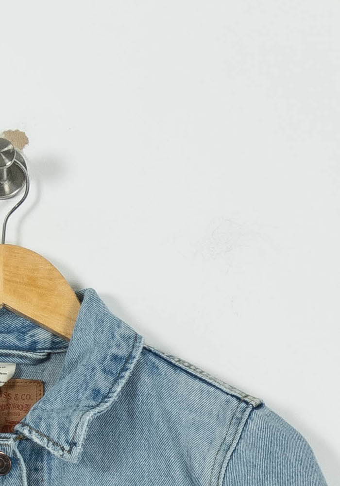 Veste en jean bleue - Taille XS/34 de la marque Levi's | PARAD88952 - Vendu par Paradigme - Image 3