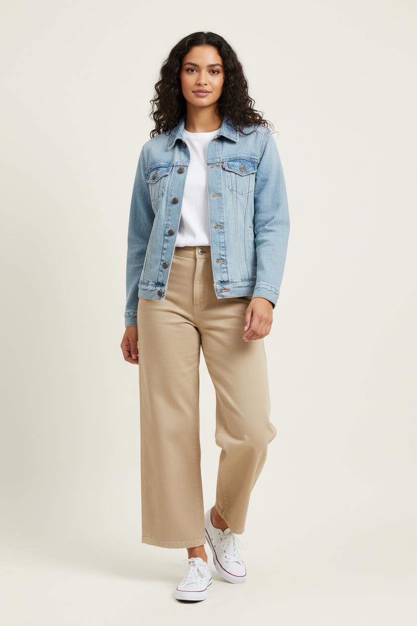 Veste en jean bleue - Taille XS/34 de la marque Levi's | PARAD88952 - Vendu par Paradigme - Image 1