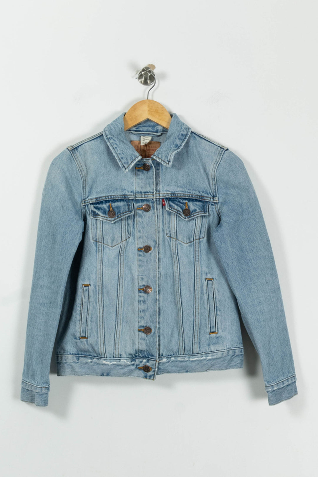 Veste en jean bleue - Taille XS/34 de la marque Levi's | PARAD88952 - Vendu par Paradigme - Image 2
