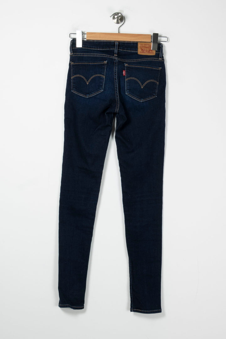 Jean Droit Bleu - Taille XS/34 de la marque Levi's | PARAD88957 - Vendu par Paradigme - Image 4