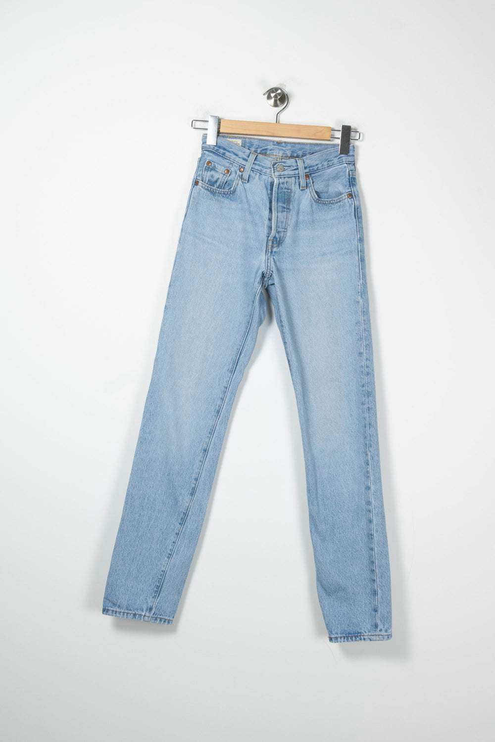 Jean Droit Bleu - Taille XS/34 de la marque Levi's | PARAD88958 - Vendu par Paradigme - Image 2