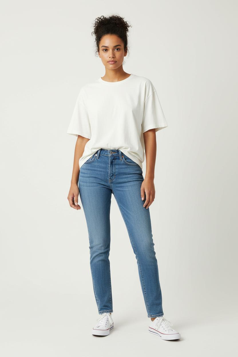 Jean Taille Haute Bleu - Taille XS/34 de la marque Levi's | PARAD88959 - Vendu par Paradigme - Image 1