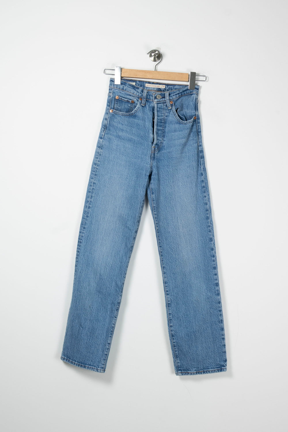 Jean Taille Haute Bleu - Taille XS/34 de la marque Levi's | PARAD88959 - Vendu par Paradigme - Image 2