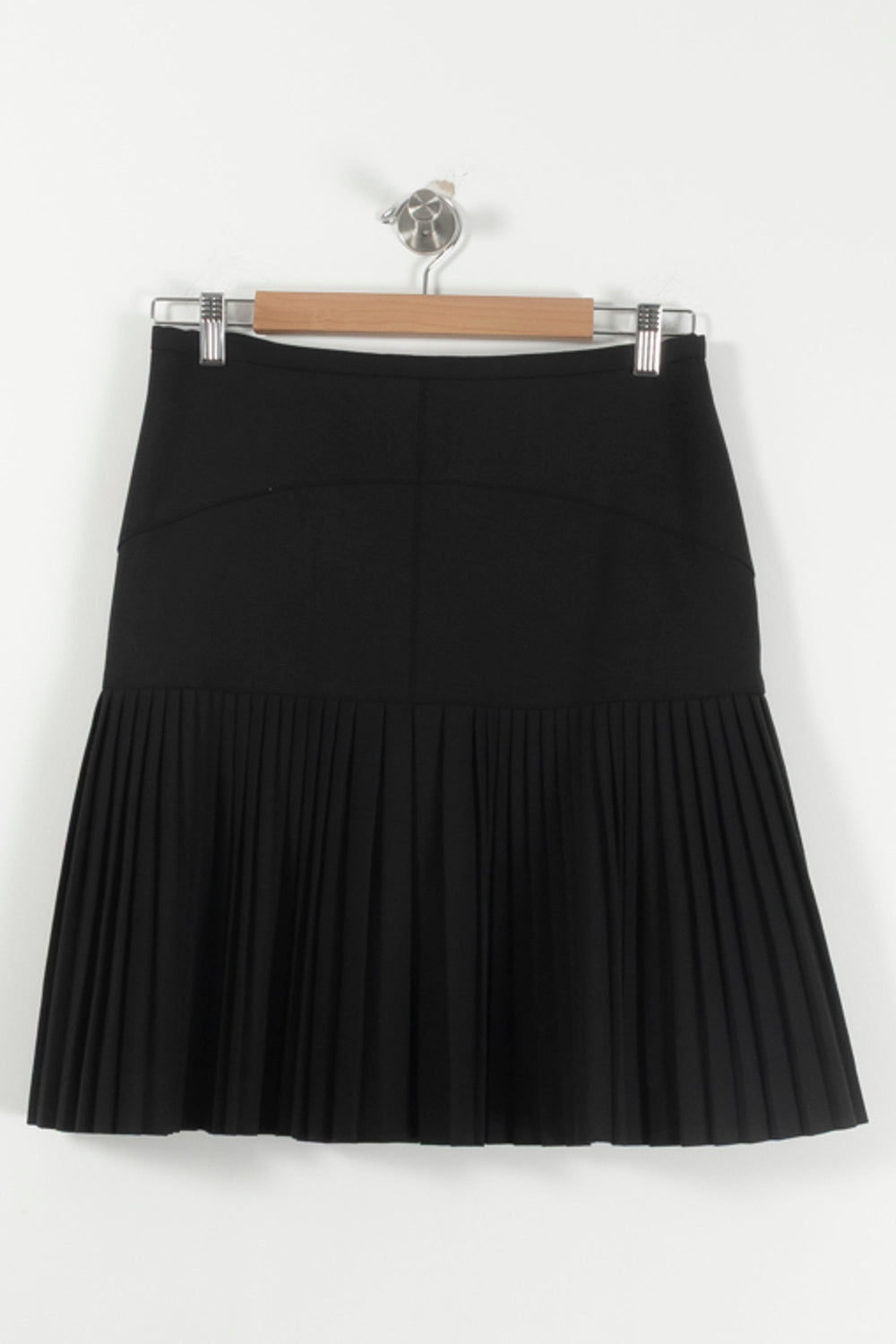 Jupe Plissée Noire - Taille M/38 de la marque Caroll | PARAD88960 - Vendu par Paradigme - Image 2