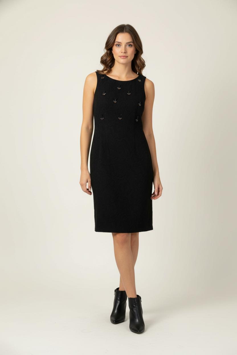 Robe Sans Manches Noire - Taille M/38 de la marque Maison 123 | PARAD88962 - Vendu par Paradigme - Image 1
