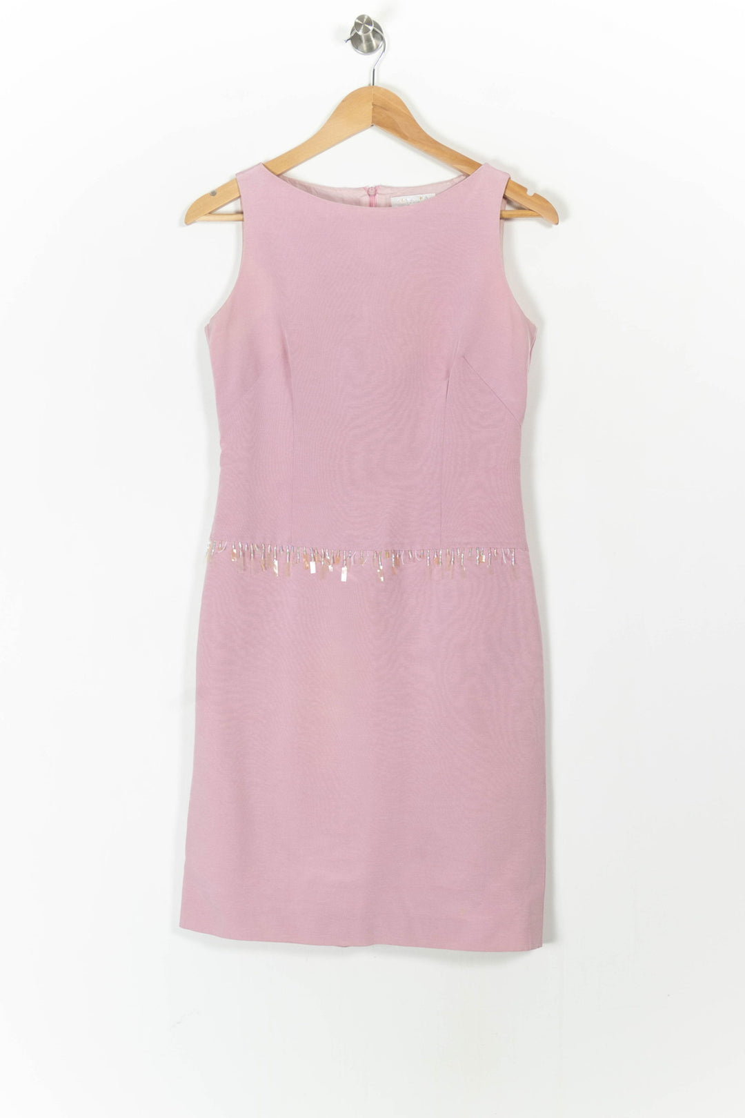 Robe Droite Rose - Taille M/38 de la marque Paule Ka | PARAD88964 - Vendu par Paradigme - Image 2