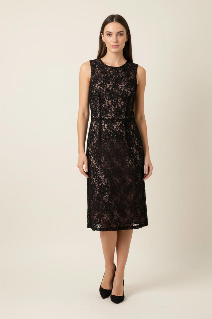 Robe en Dentelle Noire - Taille L/40 de la marque Tara Jarmon | PARAD88972 - Vendu par Paradigme - Image 1