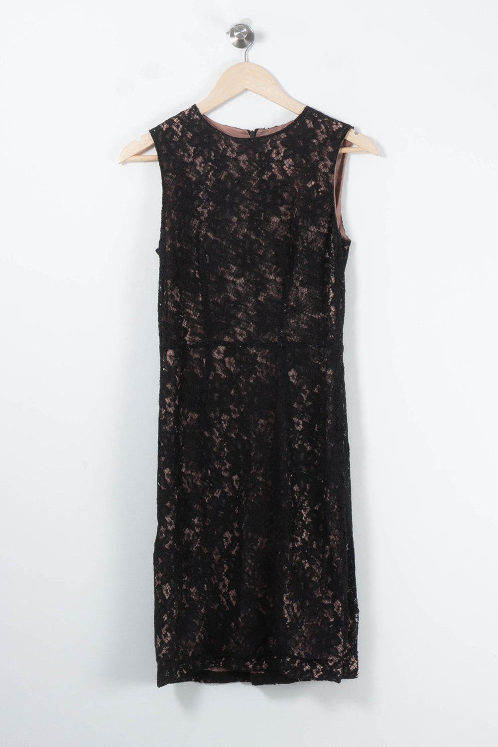 Robe en Dentelle Noire - Taille L/40 de la marque Tara Jarmon | PARAD88972 - Vendu par Paradigme - Image 2