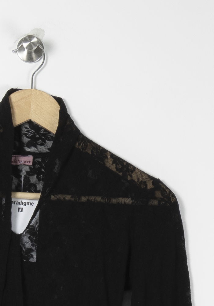 Blouse Noire - Taille M/38 de la marque Stella Forest | PARAD88980 - Vendu par Paradigme - Image 3