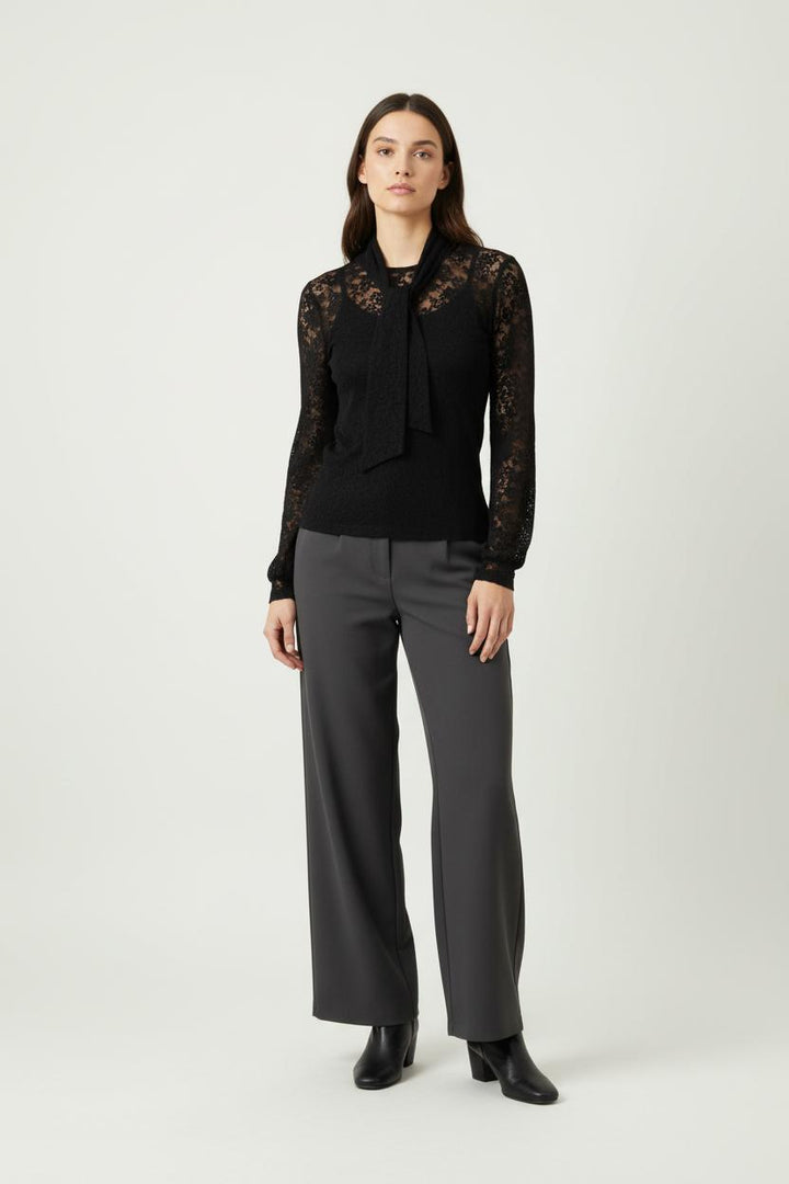 Blouse Noire - Taille M/38 de la marque Stella Forest | PARAD88980 - Vendu par Paradigme - Image 1