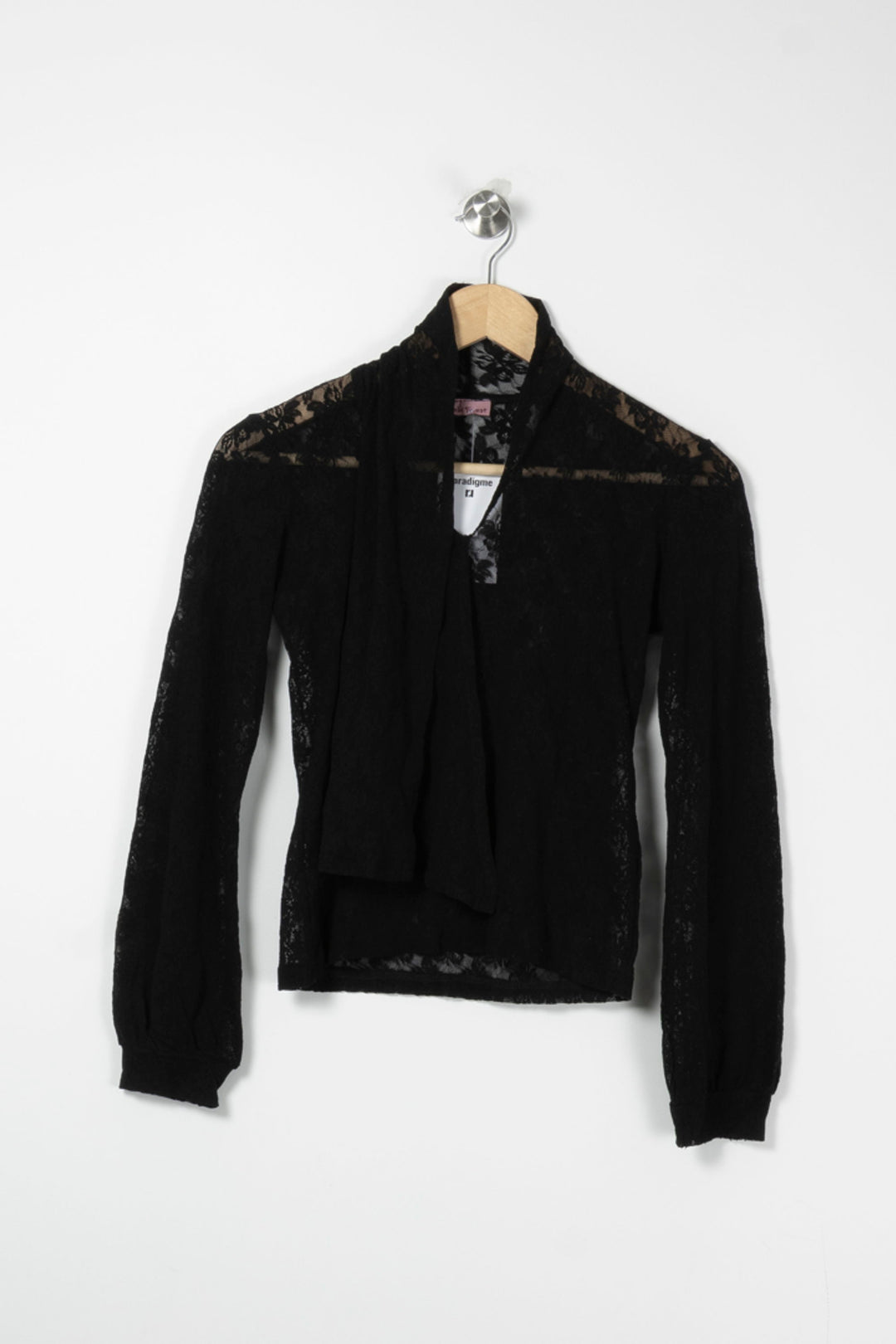 Blouse Noire - Taille M/38 de la marque Stella Forest | PARAD88980 - Vendu par Paradigme - Image 2