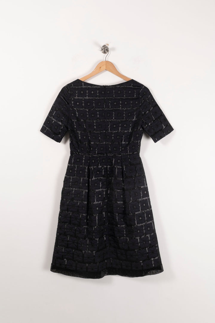 Robe Midi Noire - Taille M/38 de la marque Tara Jarmon | PARAD88982 - Vendu par Paradigme - Image 4