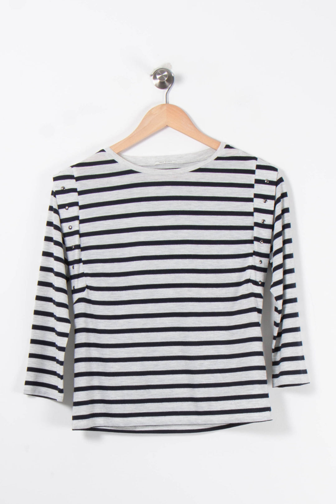 Marinière Blanche et Noire - Taille XS/34 de la marque IKKS | PARAD88989 - Vendu par Paradigme - Image 2
