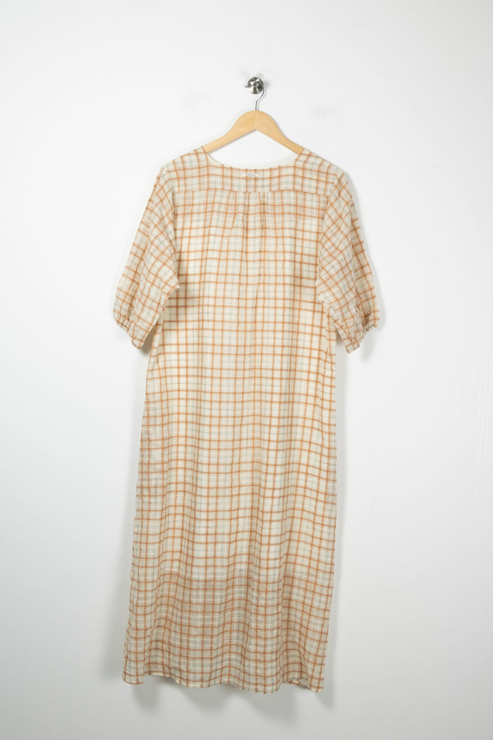 Robe Longue Blanc et Orange - Taille M/38 de la marque Humility | PARAD88996 - Vendu par Paradigme - Image 4