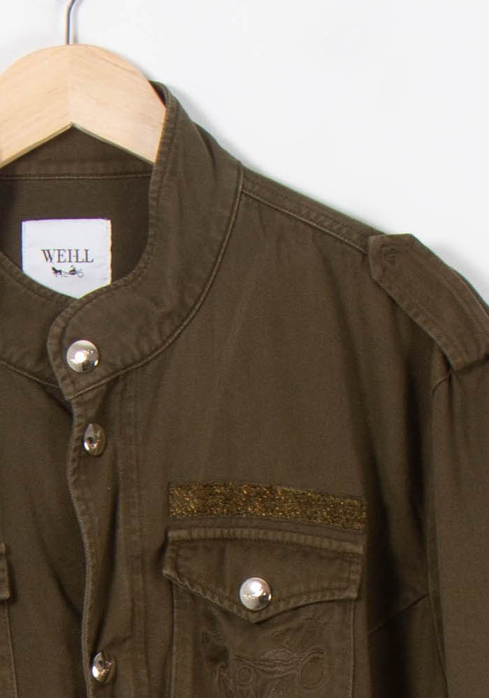 Veste Longue Verte - Taille XXL/44 de la marque Weill | PARAD88998 - Vendu par Paradigme - Image 3