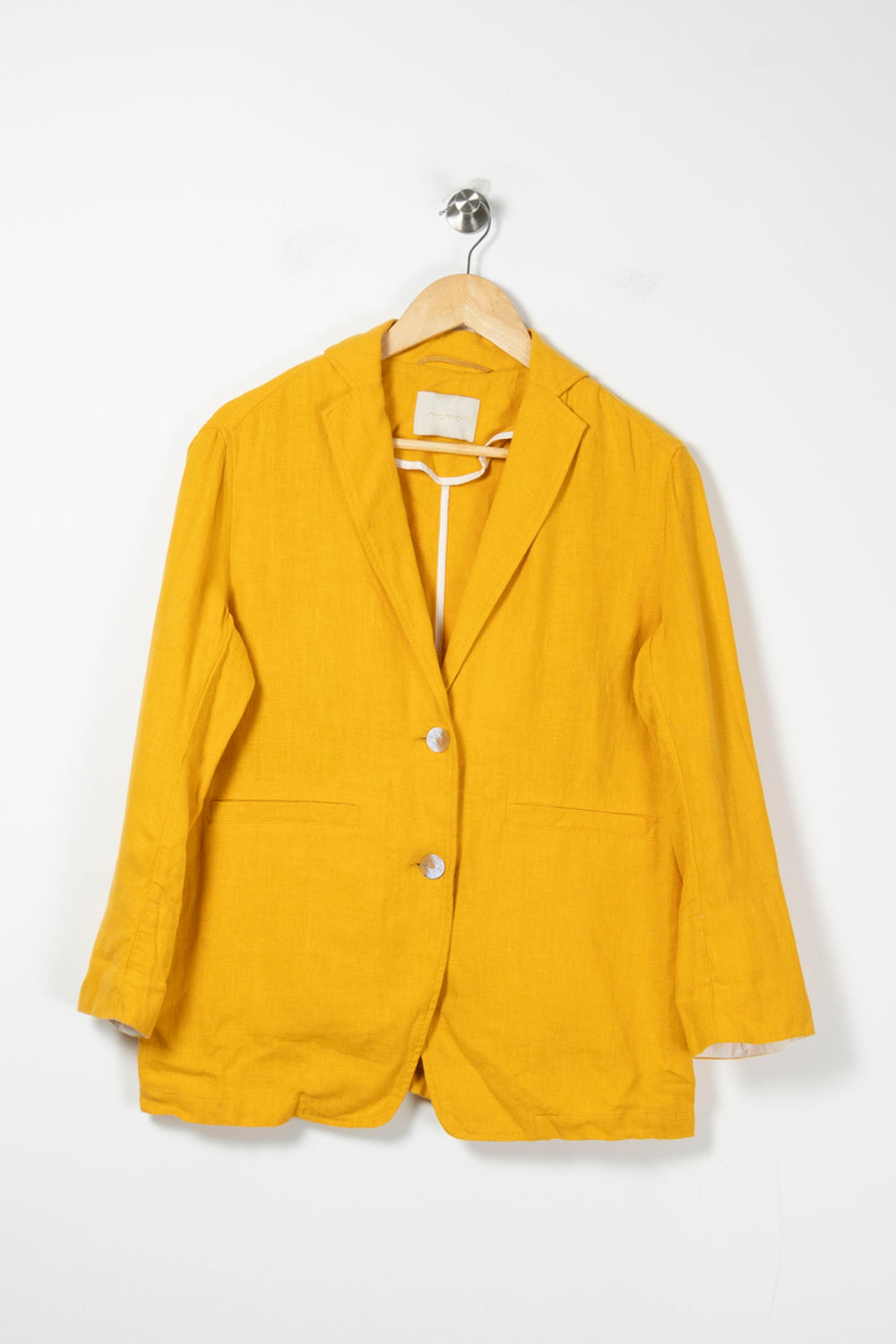 Blazer Jaune - Taille M/38 de la marque Momoni | PARAD88999 - Vendu par Paradigme - Image 2