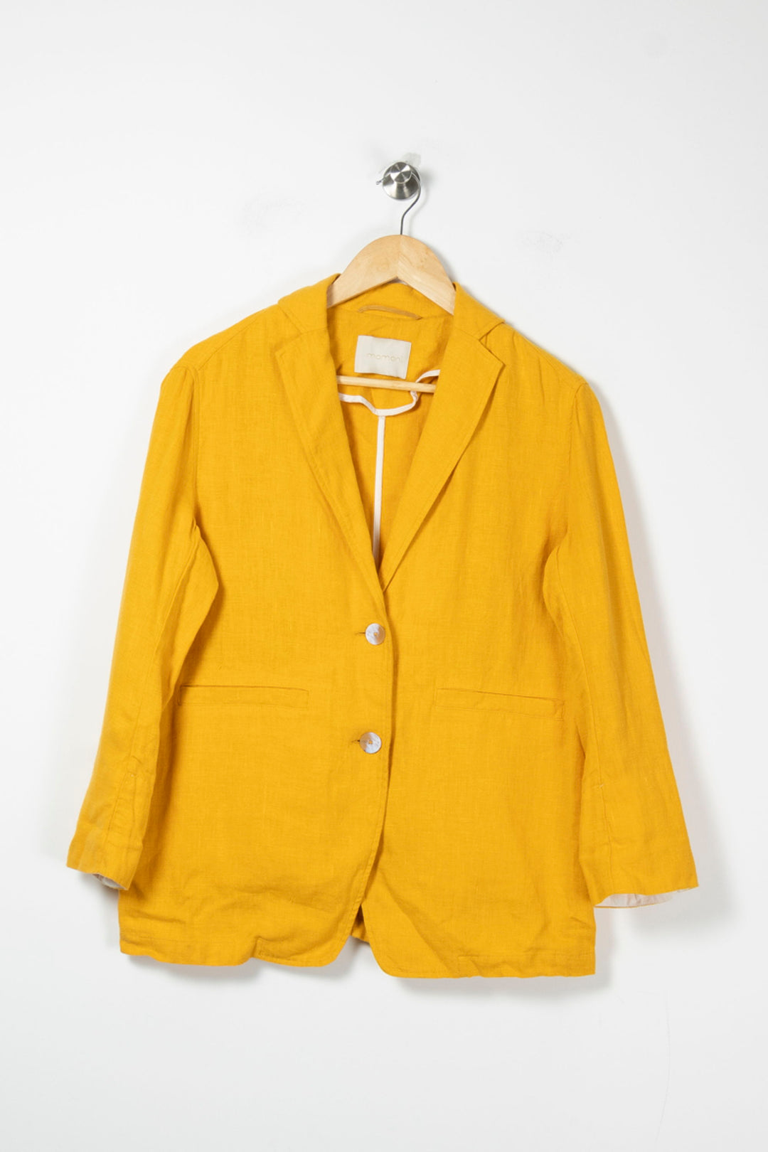 Blazer Jaune - Taille M/38 de la marque Momoni | PARAD88999 - Vendu par Paradigme - Image 2