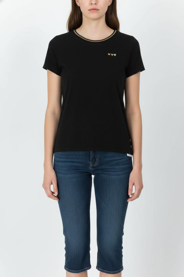 Tee-shirt Noir - Taille S/36 de la marque I.Code | PARAD89003 - Vendu par Paradigme - Image 1