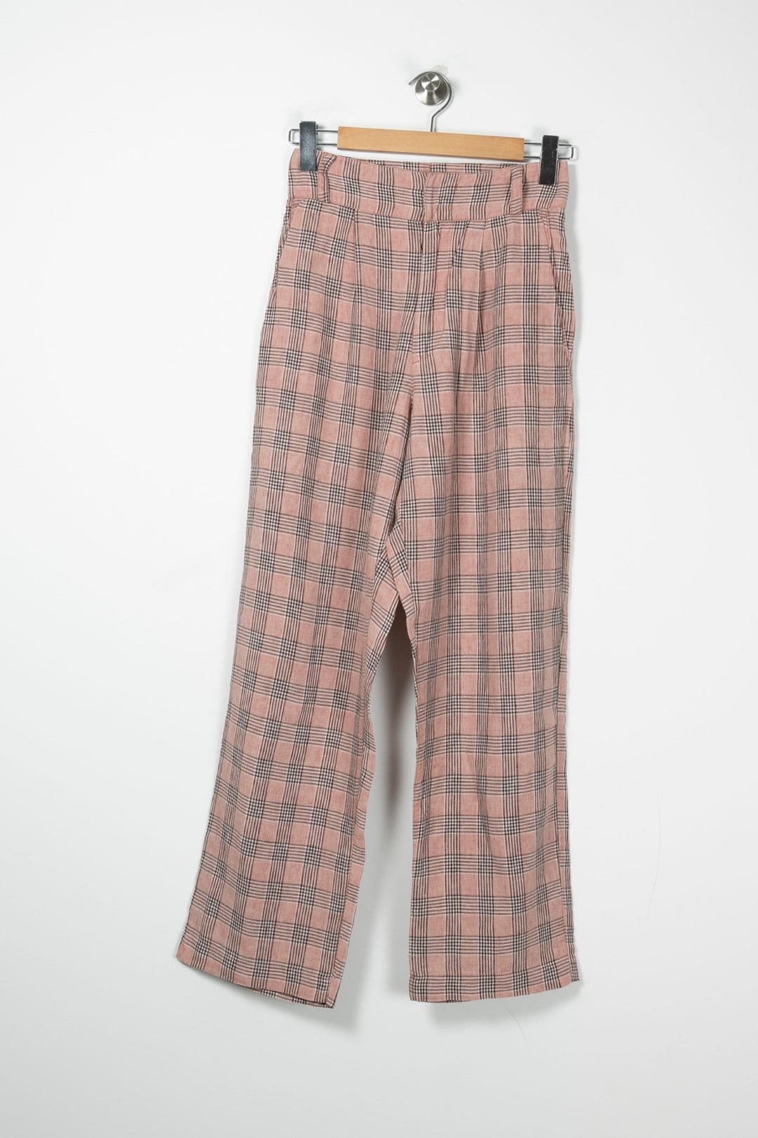 Pantalon Écossais Rose et Noir - Taille L/40 de la marque Momoni | PARAD89009 - Vendu par Paradigme - Image 2