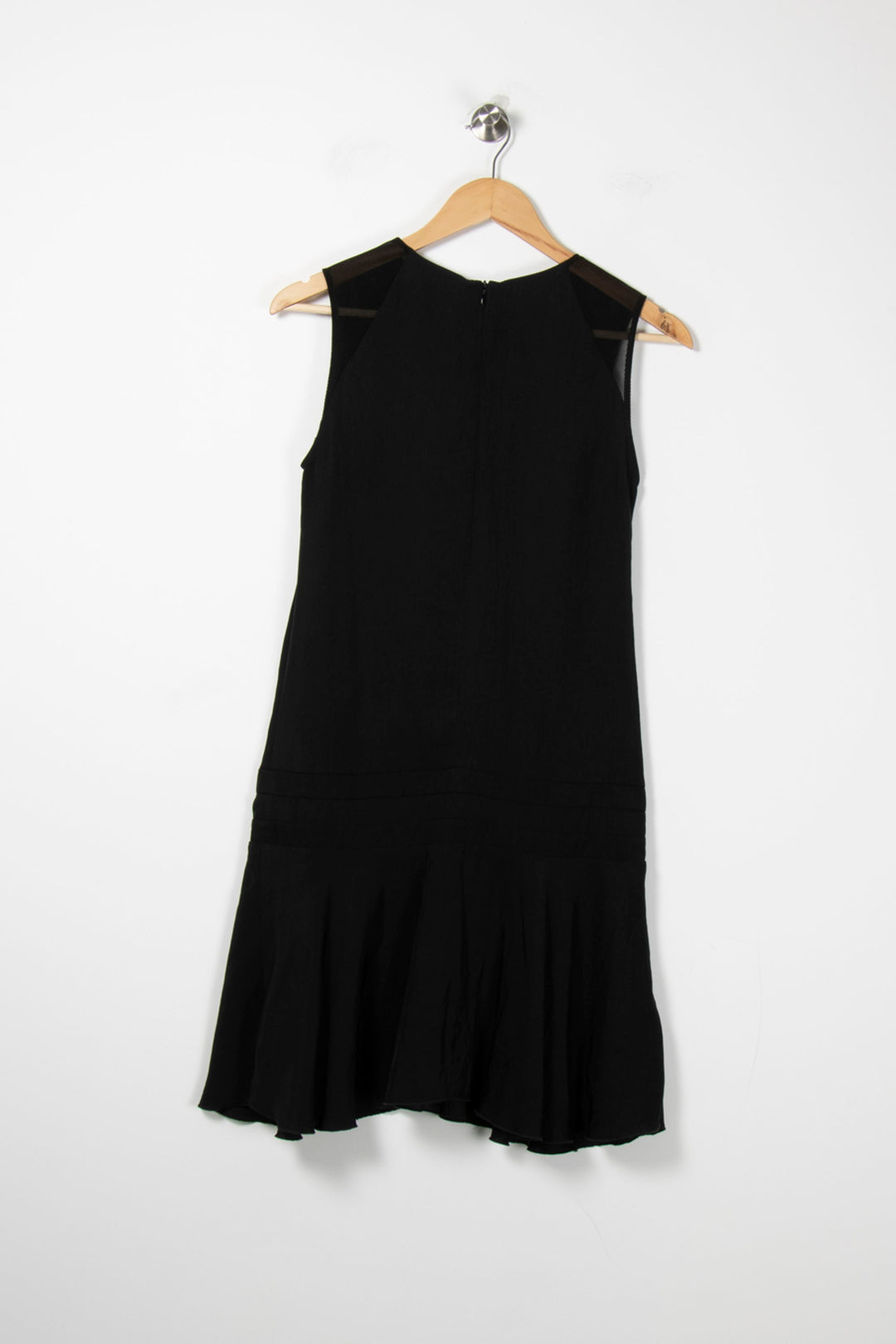 Robe Courte Noire - Taille S/36 de la marque Sandro | PARAD89013 - Vendu par Paradigme - Image 4