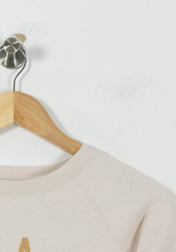 Sweatshirt Beige - Taille XS/34 de la marque Sézane | PARAD89021 - Vendu par Paradigme - Image 3