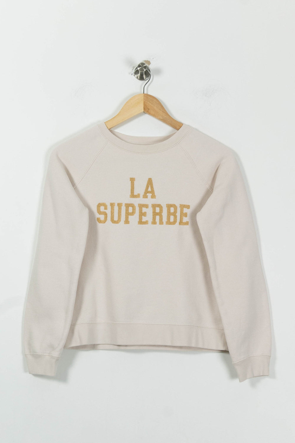 Sweatshirt Beige - Taille XS/34 de la marque Sézane | PARAD89021 - Vendu par Paradigme - Image 2