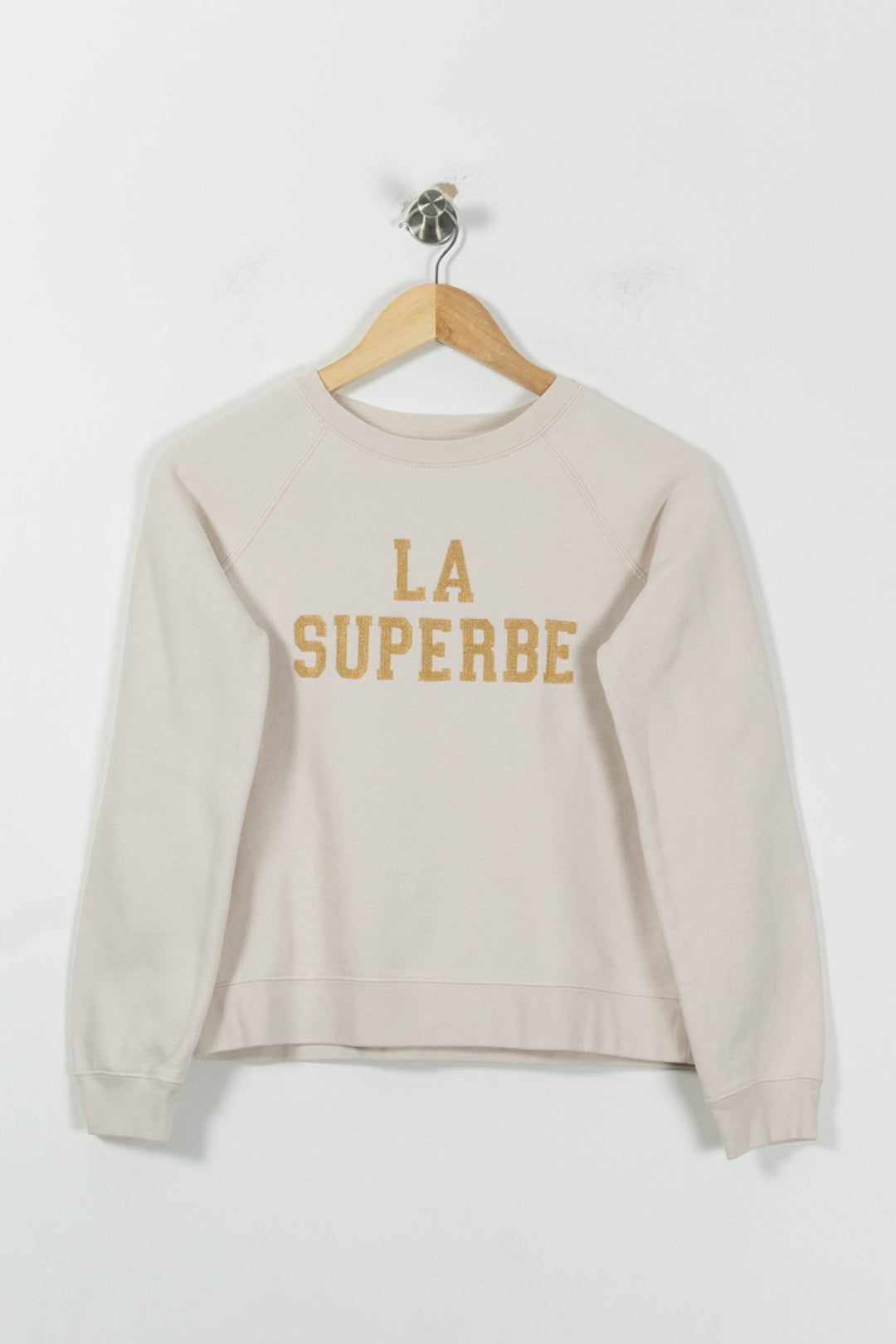 Sweatshirt Beige - Taille XS/34 de la marque Sézane | PARAD89021 - Vendu par Paradigme - Image 2