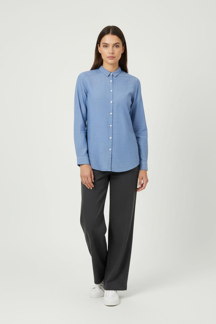 Chemise Bleue - Taille XS/34 de la marque ba&sh | PARAD89030 - Vendu par Paradigme - Image 1