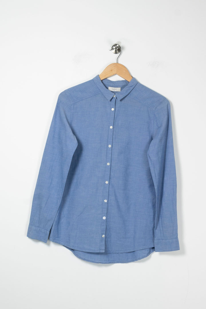 Chemise Bleue - Taille XS/34 de la marque ba&sh | PARAD89030 - Vendu par Paradigme - Image 2