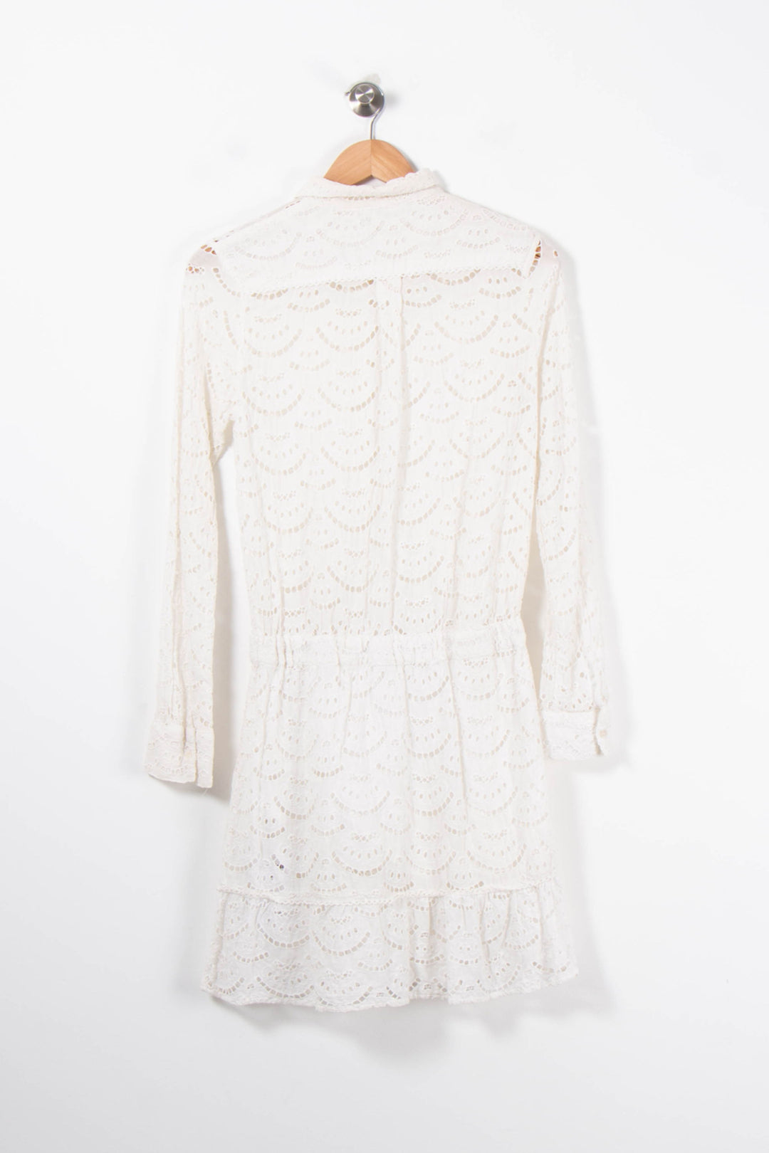 Robe Courte Blanche - Taille S/36 de la marque ba&sh | PARAD89036 - Vendu par Paradigme - Image 4