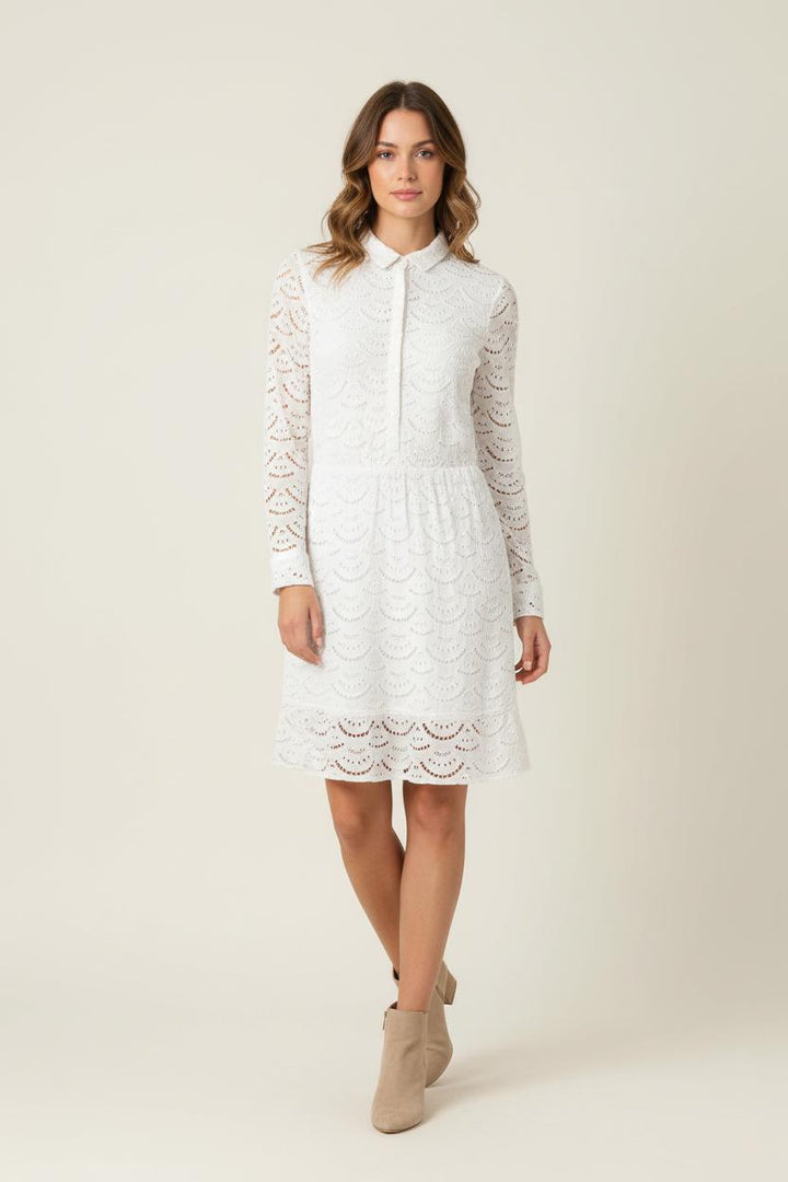 Robe Courte Blanche - Taille S/36 de la marque ba&sh | PARAD89036 - Vendu par Paradigme - Image 1