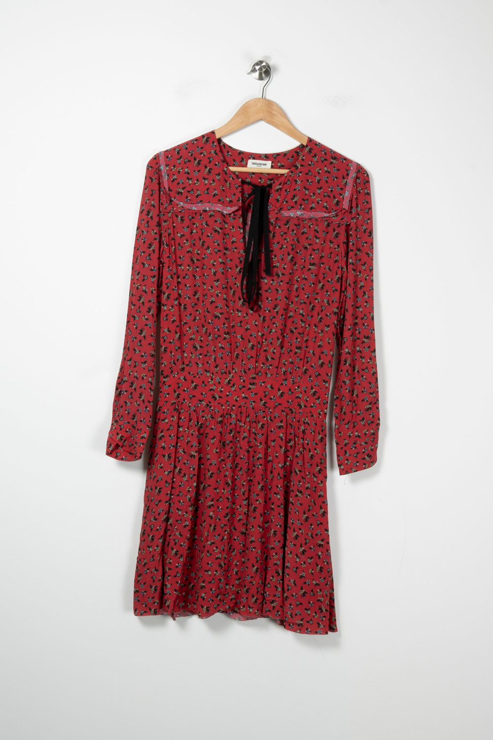 Robe Courte Rouge et Noire - Taille S/36 de la marque Zadig&Voltaire | PARAD89039 - Vendu par Paradigme - Image 2