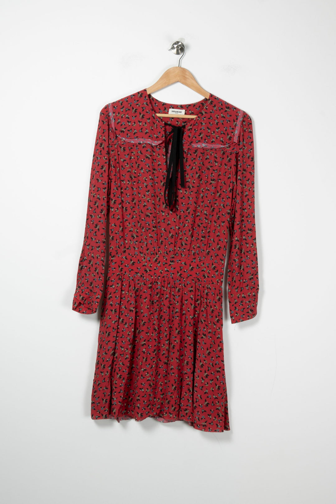 Robe Courte Rouge et Noire - Taille S/36 de la marque Zadig&Voltaire | PARAD89039 - Vendu par Paradigme - Image 2