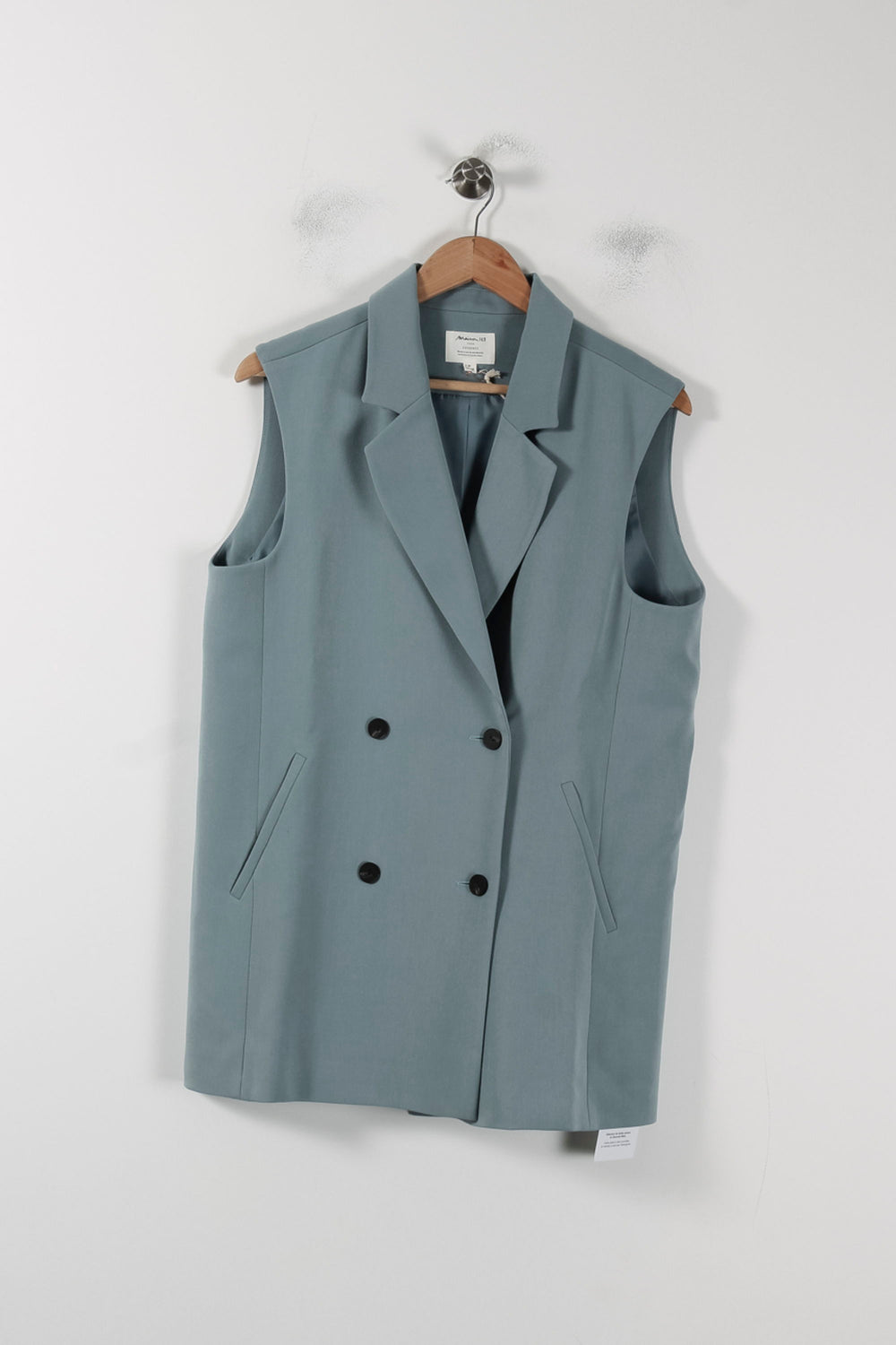Gilet Sans Manches Bleu - Taille M/38 de la marque Maison 123 | PARAD89051 - Vendu par Paradigme - Image 2