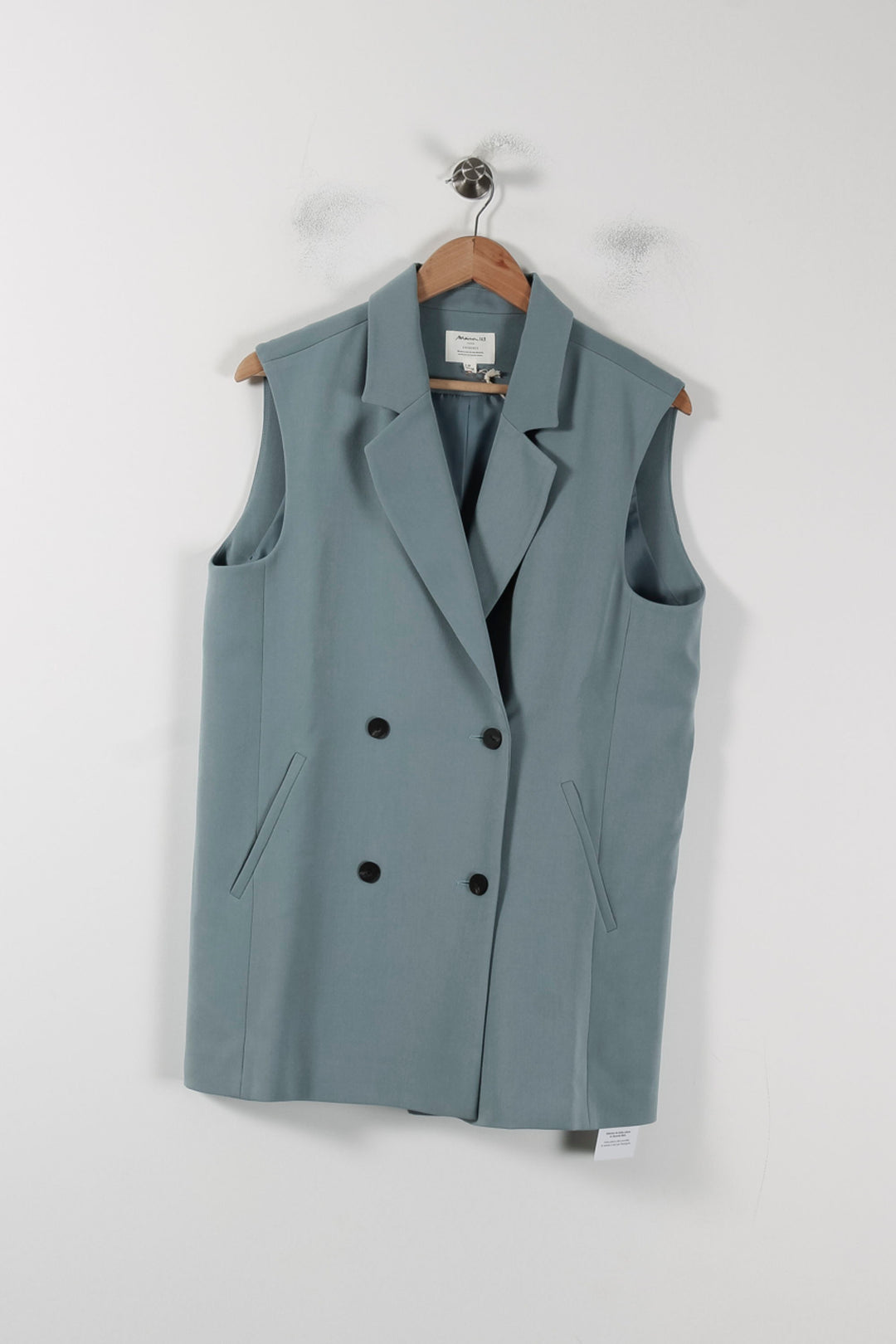 Gilet Sans Manches Bleu - Taille M/38 de la marque Maison 123 | PARAD89051 - Vendu par Paradigme - Image 2