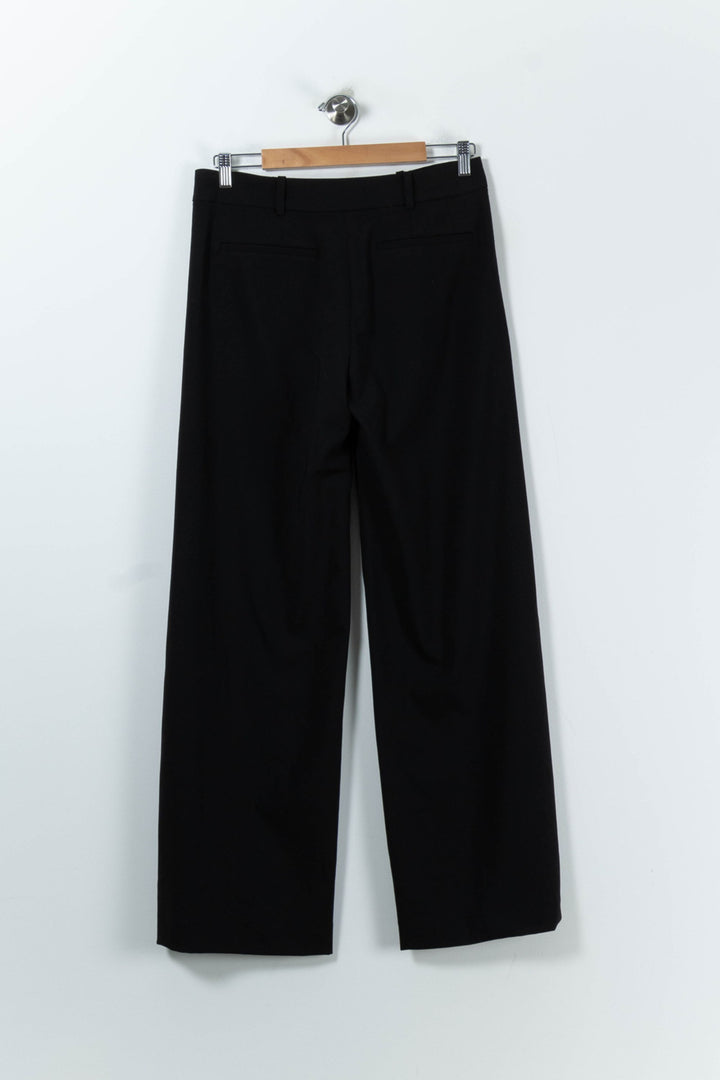 Pantalon Large Noir - Taille M/38 de la marque ba&sh | PARAD89060 - Vendu par Paradigme - Image 4