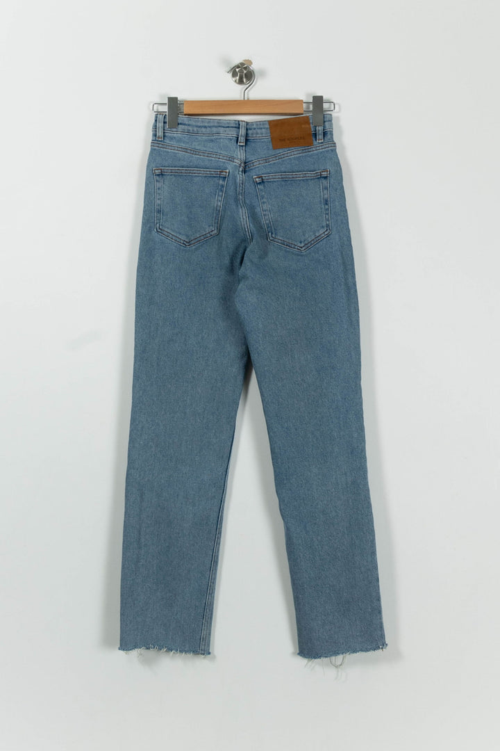 Jean Droit Bleu - Taille S/36 de la marque The Kooples | PARAD89079 - Vendu par Paradigme - Image 4