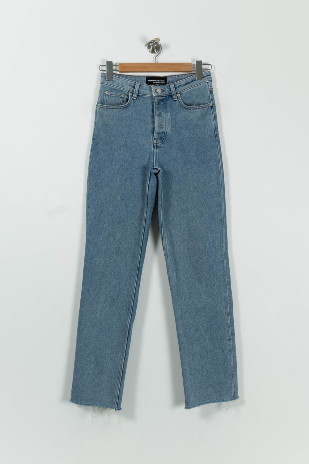 Jean Droit Bleu - Taille S/36 de la marque The Kooples | PARAD89079 - Vendu par Paradigme - Image 2