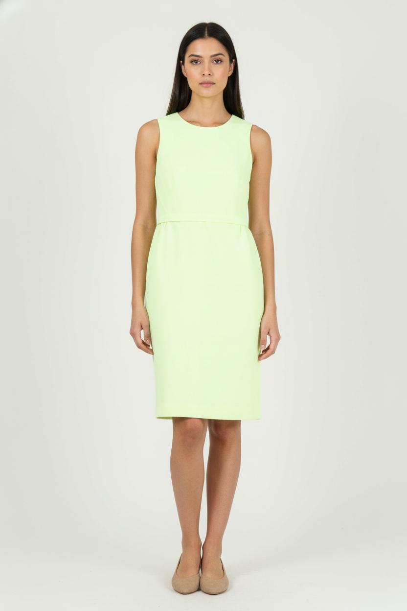 Robe Courte Verte - Taille L/40 de la marque Tara Jarmon | PARAD89088 - Vendu par Paradigme - Image 1