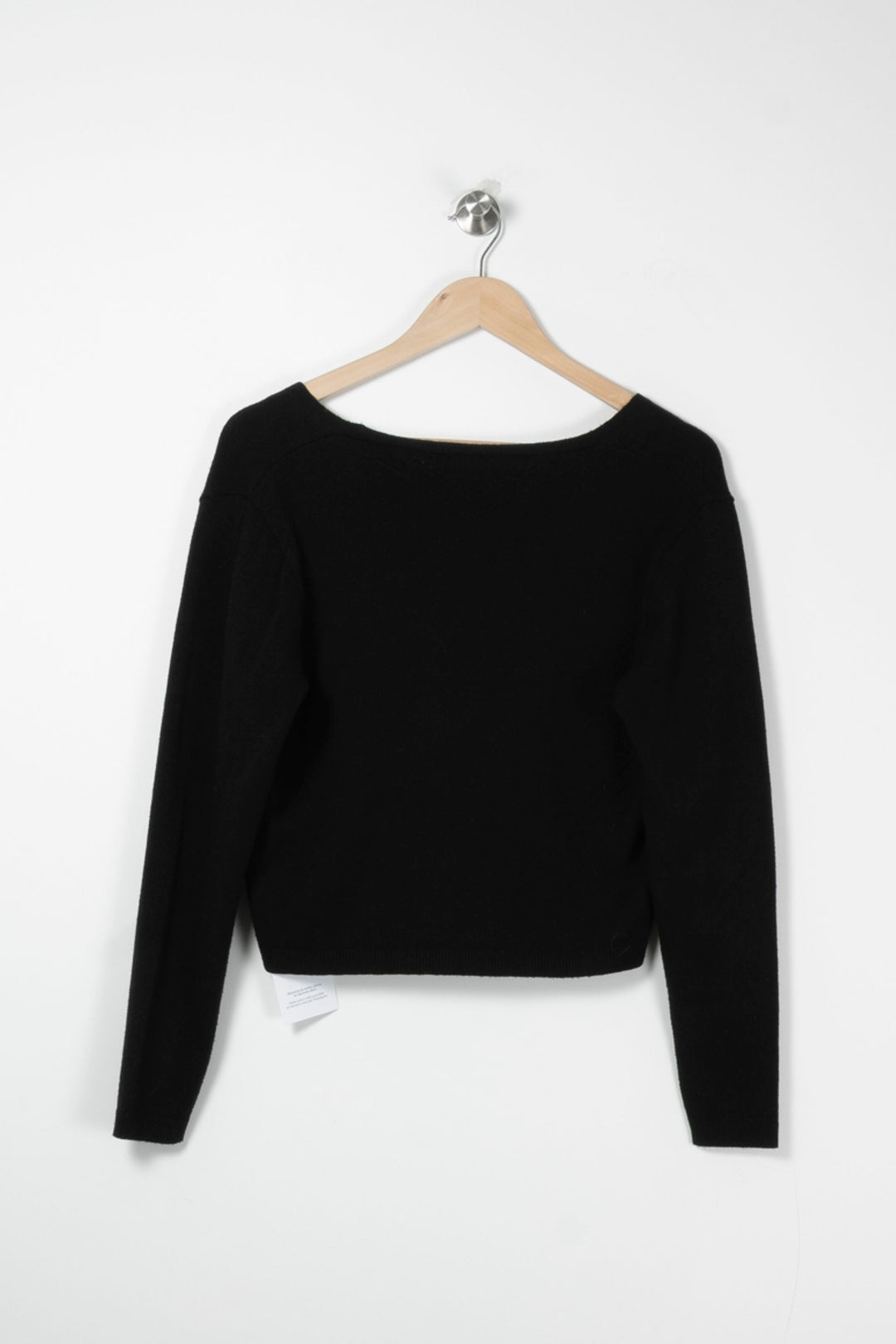Cardigan Noir - Taille M/38 de la marque La Fée Maraboutée | PARAD89092 - Vendu par Paradigme - Image 4