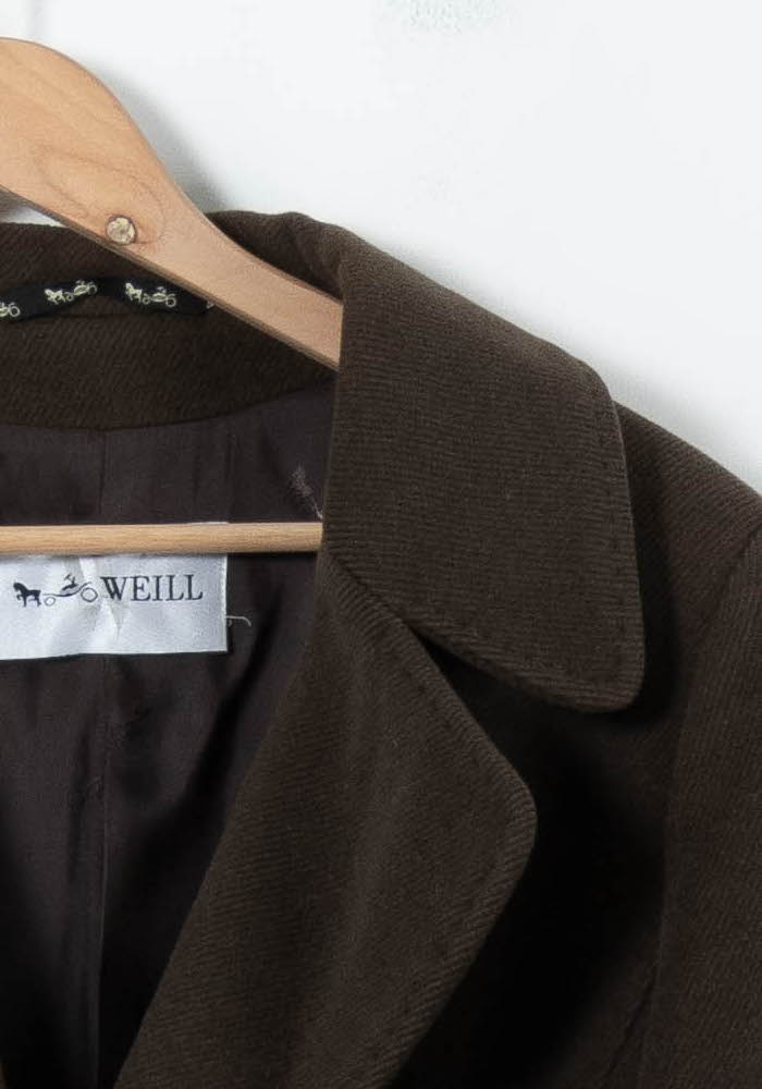 Manteau Marron - Taille XL/42 de la marque Weill | PARAD89102 - Vendu par Paradigme - Image 3