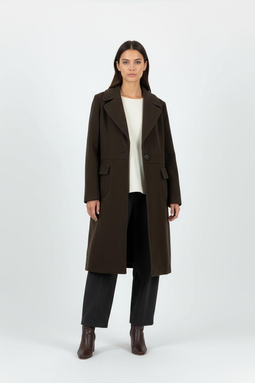 Manteau Marron - Taille XL/42 de la marque Weill | PARAD89102 - Vendu par Paradigme - Image 1