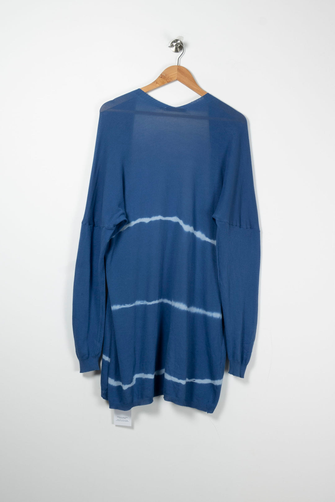 Gilet Bleu et Blanc - Taille M/38 de la marque La Fée Maraboutée | PARAD89107 - Vendu par Paradigme - Image 4
