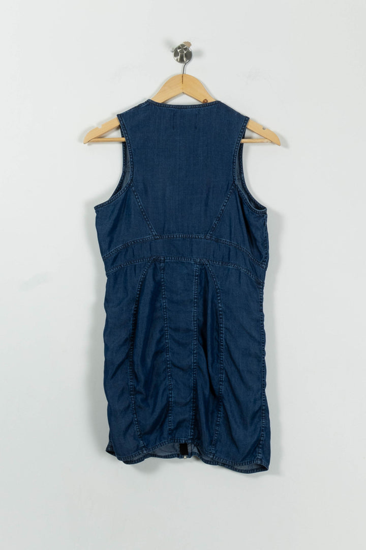 Robe en Jean Bleu - Taille S/36 de la marque Acne Studios | PARAD89112 - Vendu par Paradigme - Image 4