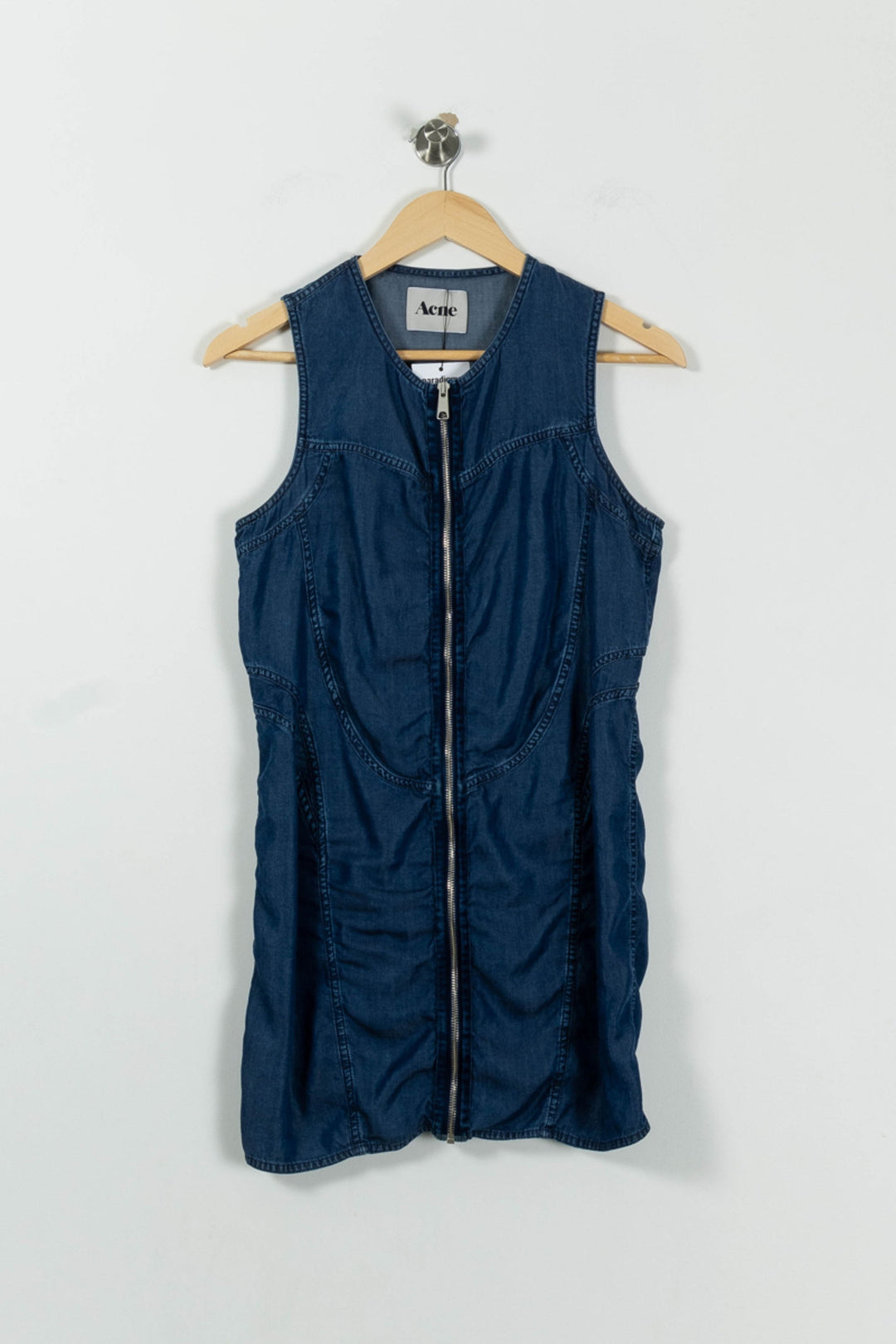 Robe en Jean Bleu - Taille S/36 de la marque Acne Studios | PARAD89112 - Vendu par Paradigme - Image 2