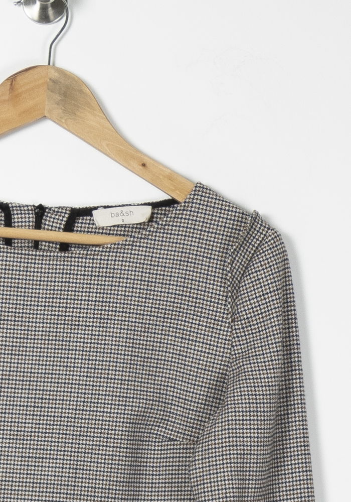 Blouse Noire et Blanche - Taille XS/34 de la marque ba&sh | PARAD89116 - Vendu par Paradigme - Image 3